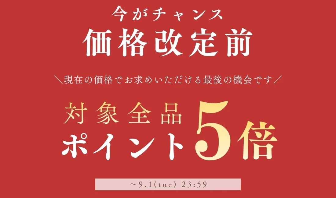 価格改定前