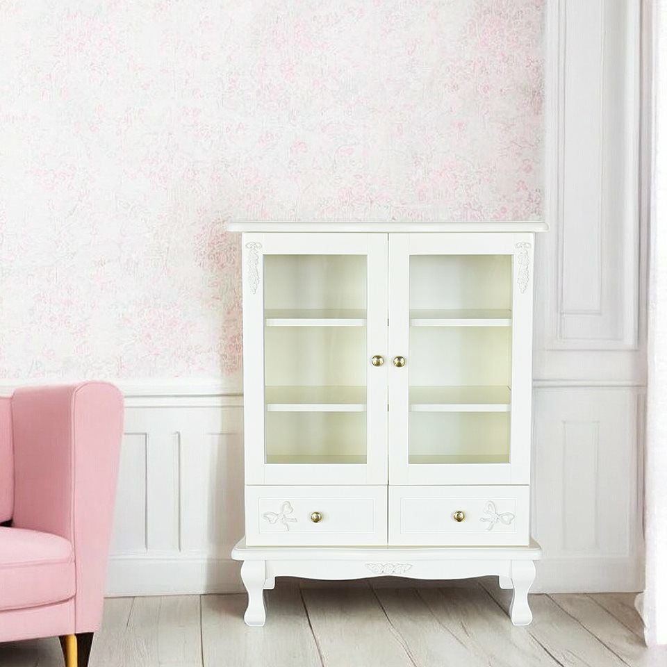 スノーホワイト プリンセス ミニキャビネット 幅65cm 画像2