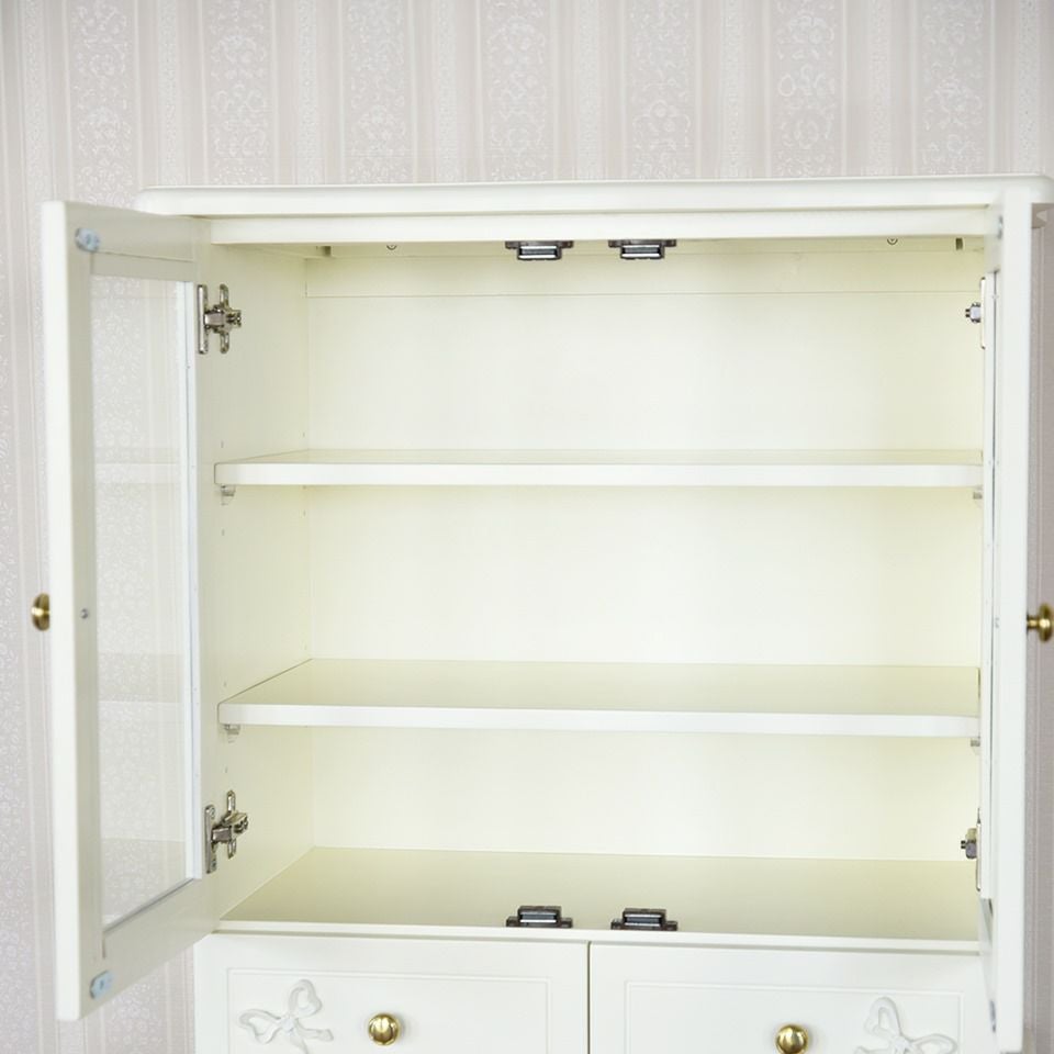 スノーホワイト プリンセス ミニキャビネット 幅65cm 画像8