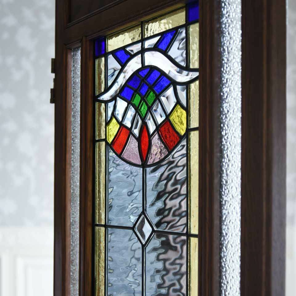 アンティーク調 スクリーン 英国調 パーティション 間仕切り オーク材 高級 画像11