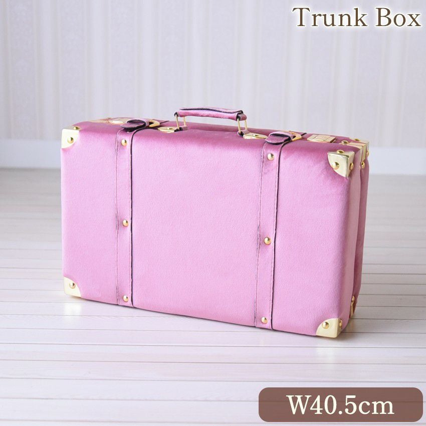 収納ボックス トランク型 ピンク 大 41nHMvTat9L._AC_UF350,