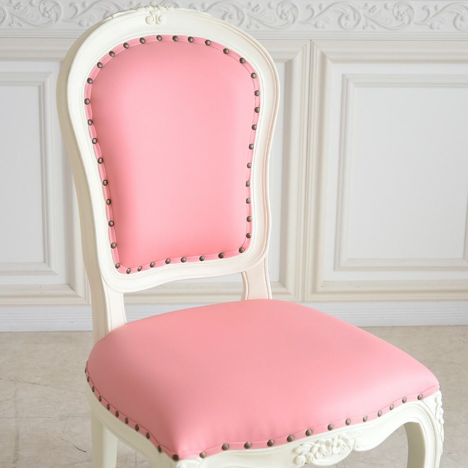 アンリヴェルデ ダイニングセット7P 6人掛け アイボリー ピンク 幅175cm 画像10