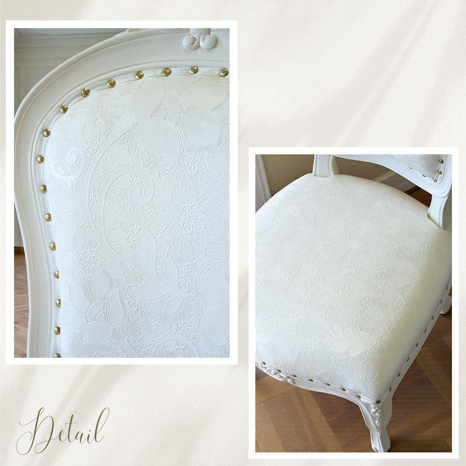 アンリヴェルデ ダイニングセット5P 4人掛け アイボリー 幅145cm 画像10