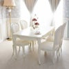 アンリヴェルデ ダイニングセット5P 4人掛け アイボリー 幅145cm 画像14