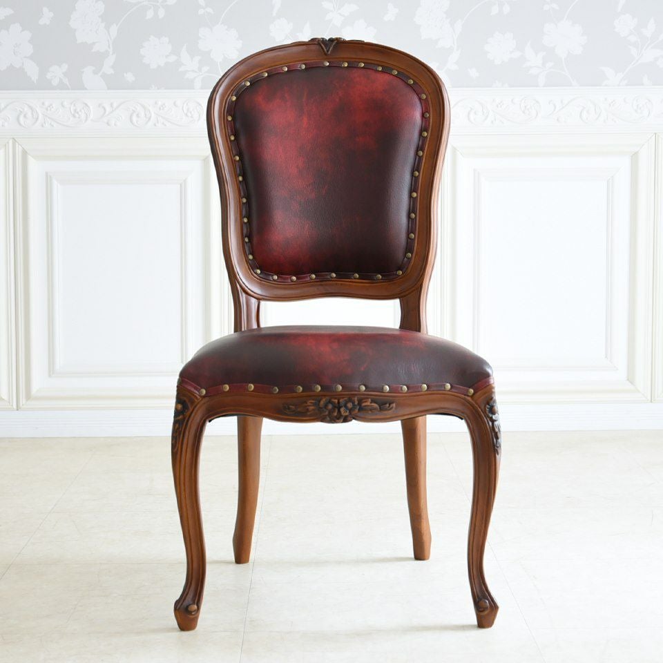 アンリヴェルデ ヴェネチアン 伸長式ダイニングセット5P 4人掛け ワイン 幅150→180cm 画像9