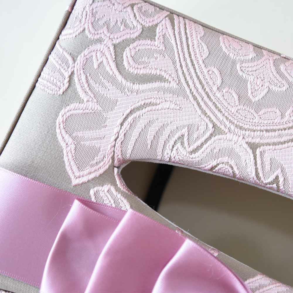 アクアフラワー オペラピンク ティッシュボックスケース 画像6