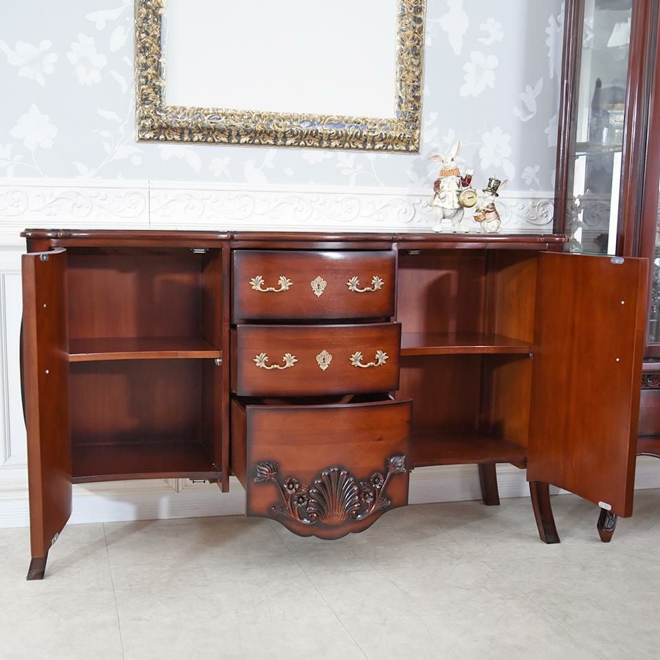 アンリヴェルデ サイドボード 猫脚 幅137cm 画像10