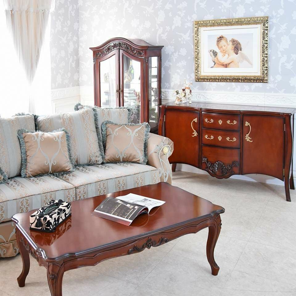 アンリヴェルデ サイドボード 猫脚 幅137cm 画像13