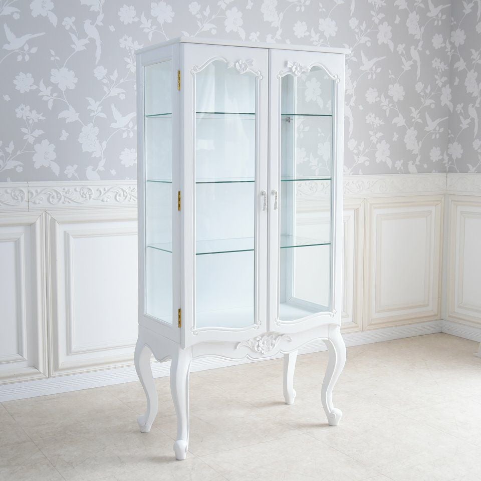 フィレンツェ キャビネット ホワイト 幅73cm 画像6