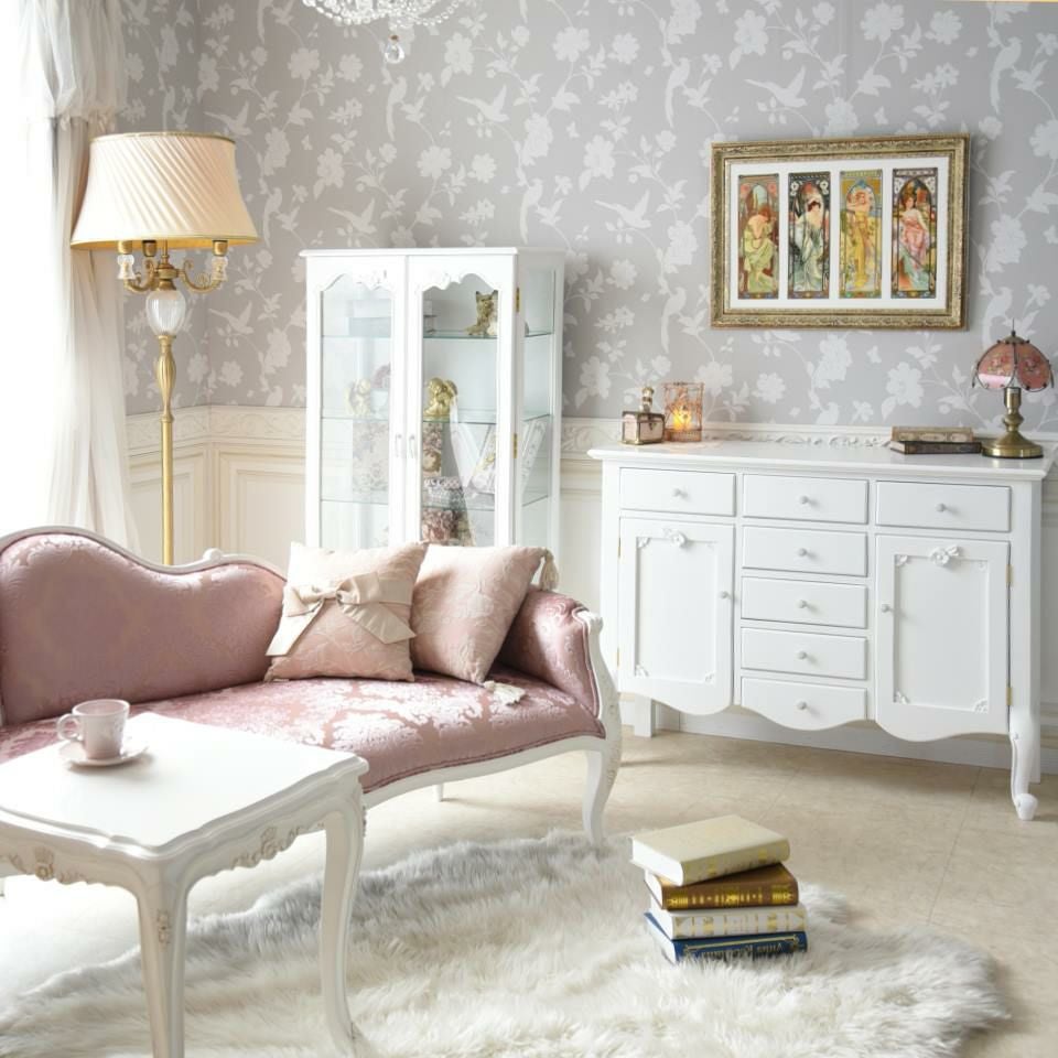 フィレンツェ サイドボード ホワイト 幅120cm 画像2