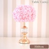 Rose テーブルランプ ピンク 高さ40cm 画像1サムネイル