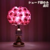 Rose テーブルランプ ピンク 高さ40cm 画像3