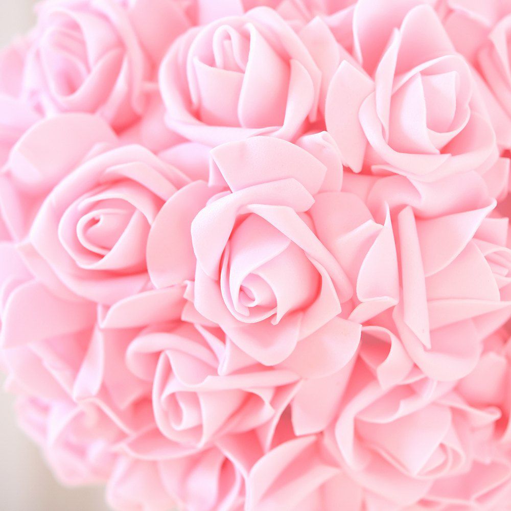 Rose テーブルランプ ピンク 高さ40cm 画像6