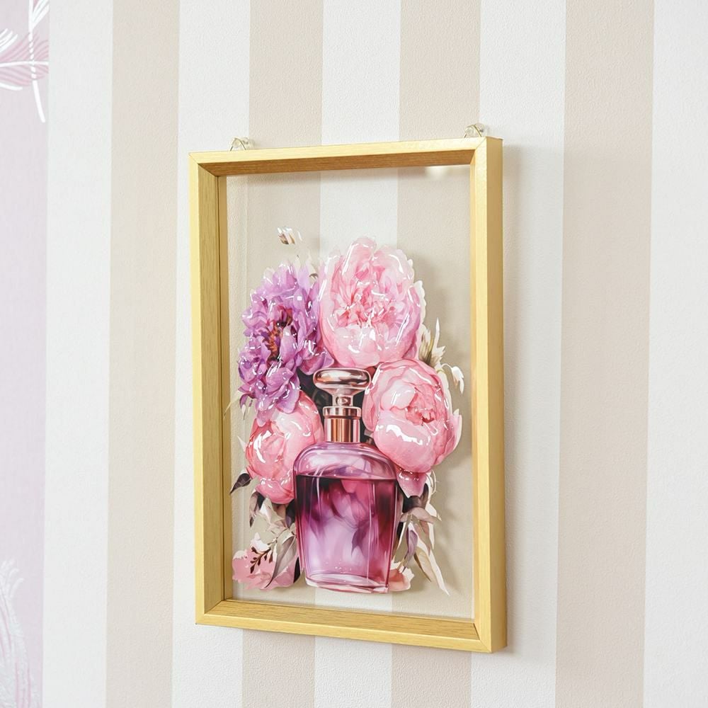 ３Dアート 「ヴァイオレット レヴェリー」 20×30cm 画像7