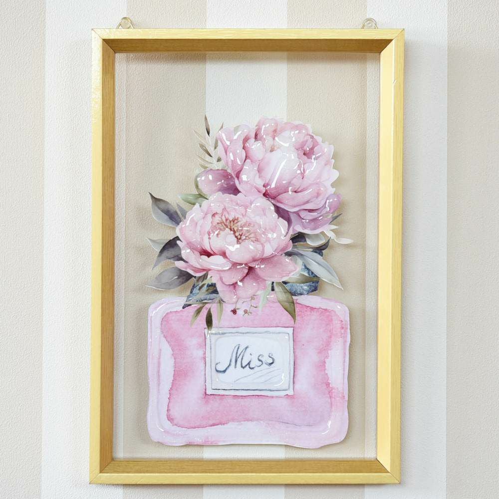 ３Dアート 「ピンク ドリーム」 20×30cm 画像2