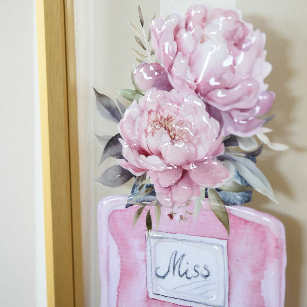 ３Dアート 「ピンク ドリーム」 20×30cm 画像3