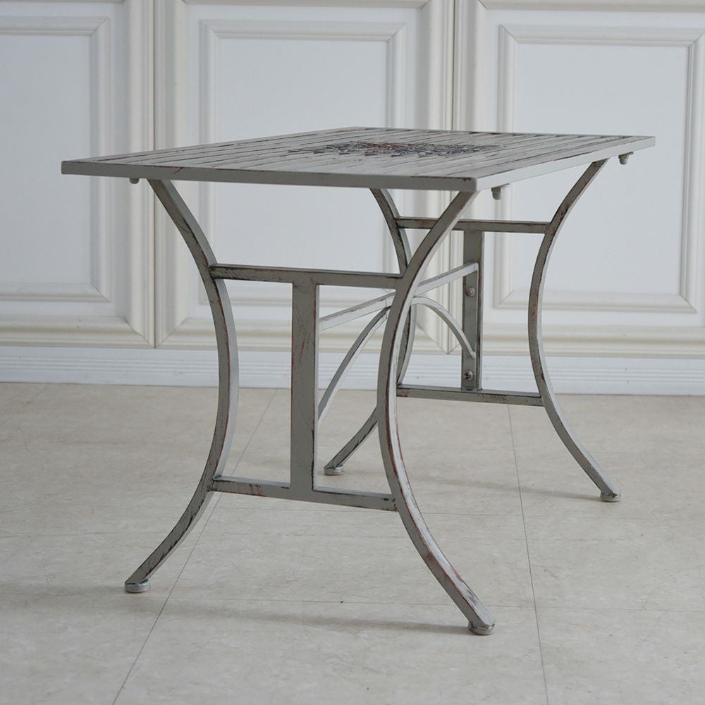 ガーデン ファンタジー ファニチャー アイアン テーブル 幅100cm 画像4