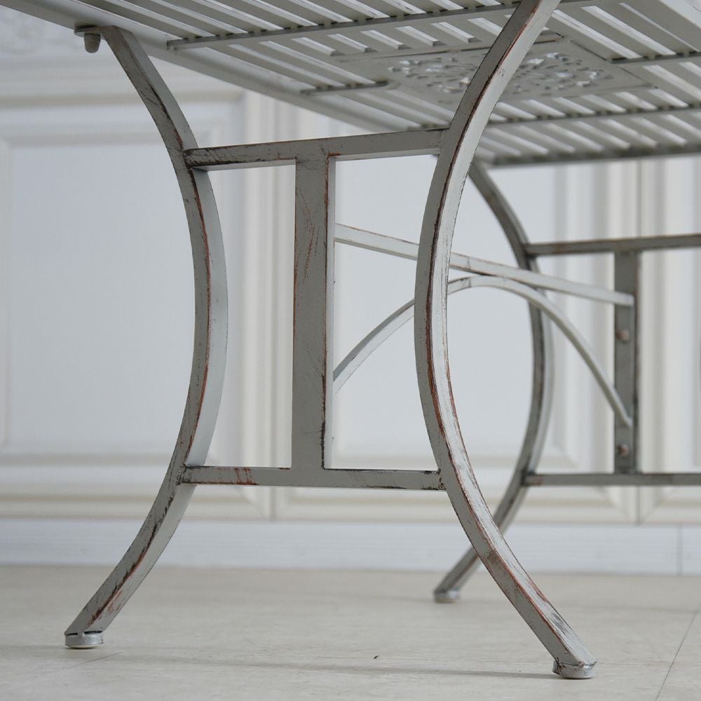 ガーデン ファンタジー ファニチャー アイアン テーブル 幅100cm 画像9