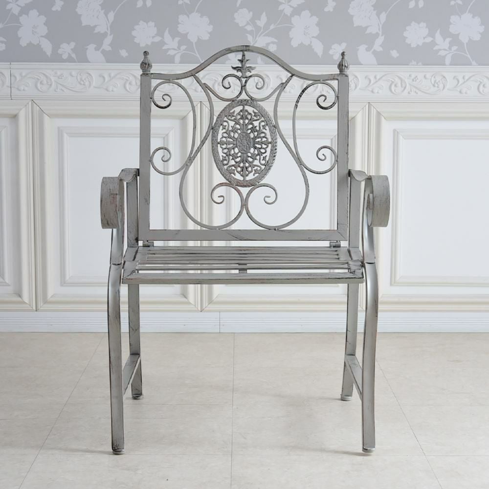 ガーデン ファンタジー ファニチャー アイアン 1Pチェアー 幅53cm 画像2