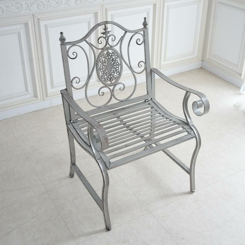 ガーデン ファンタジー ファニチャー アイアン 1Pチェアー 幅53cm 画像3