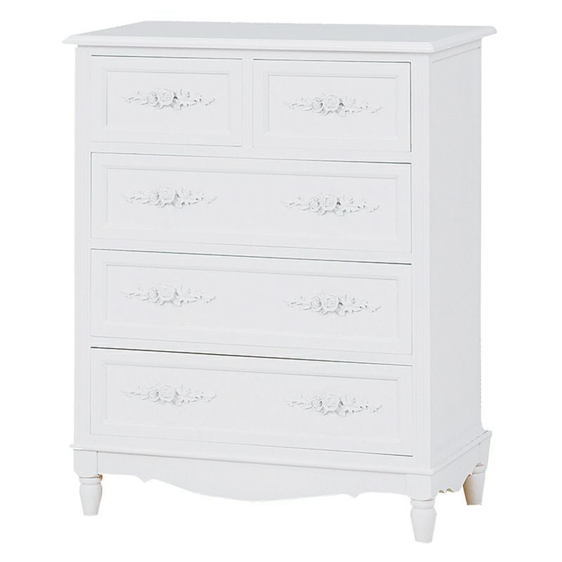 チェスト 4段 ホワイト 幅65cm 画像10