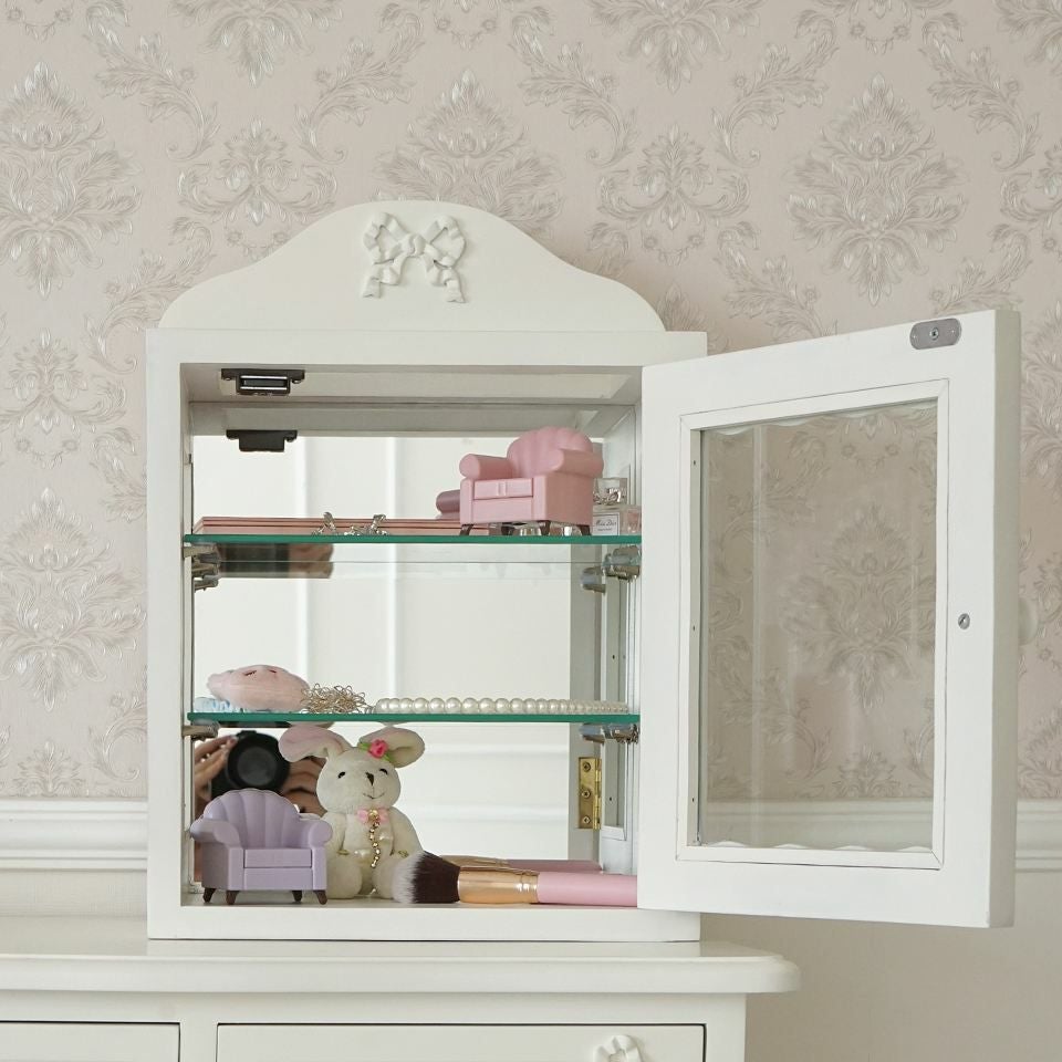 姫系 ガラスショーケース アクセサリー収納 画像11