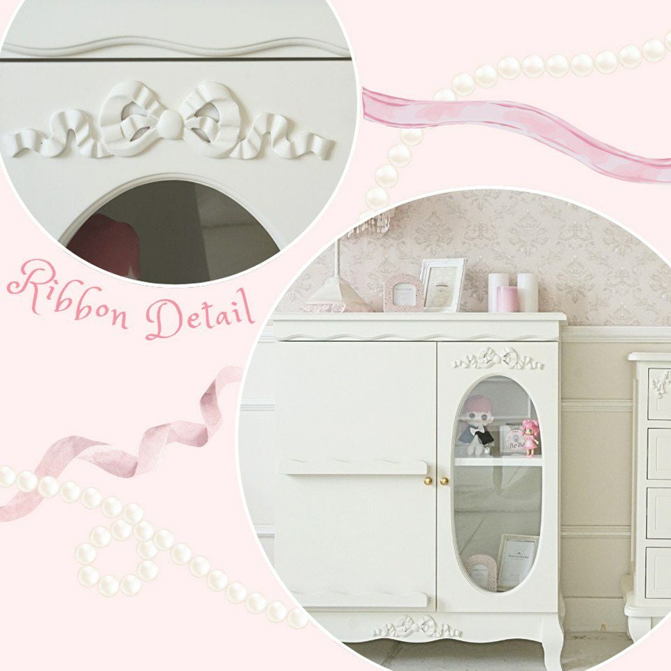 姫系キャビネット 推し活収納 ロココ調チェスト 画像6