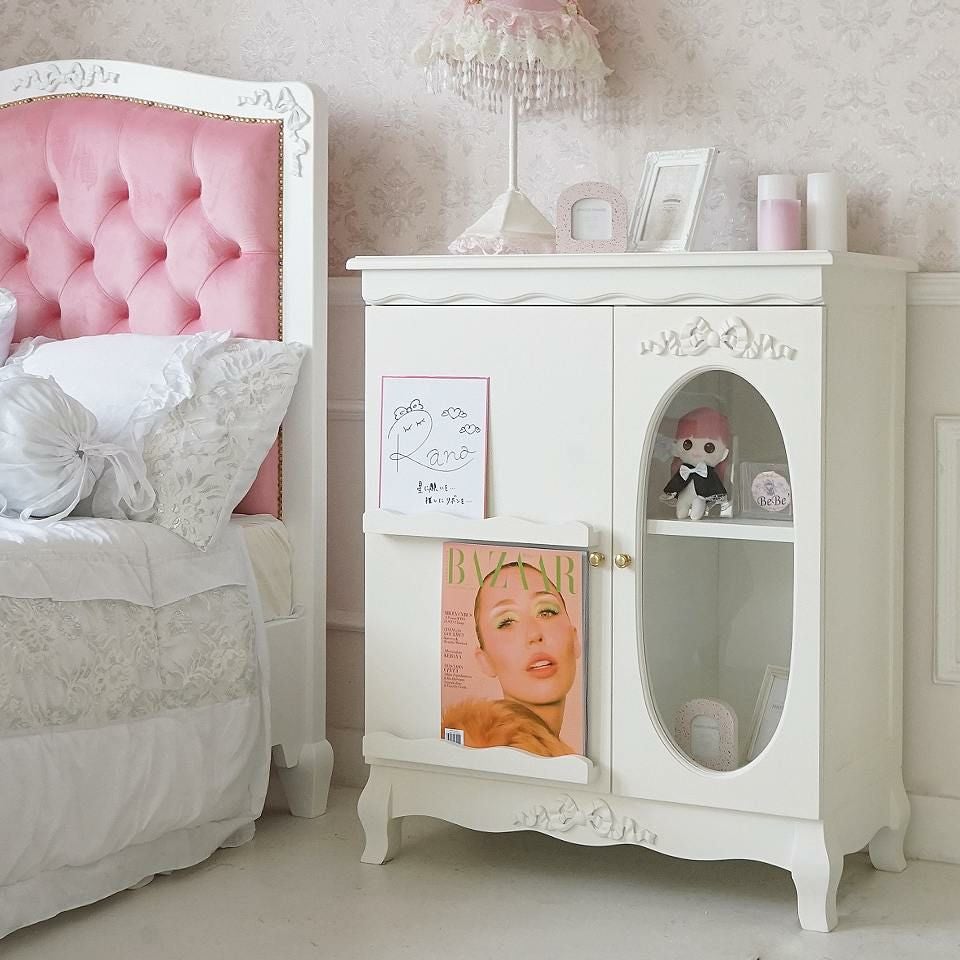 姫系キャビネット 推し活収納 ロココ調チェスト 画像21