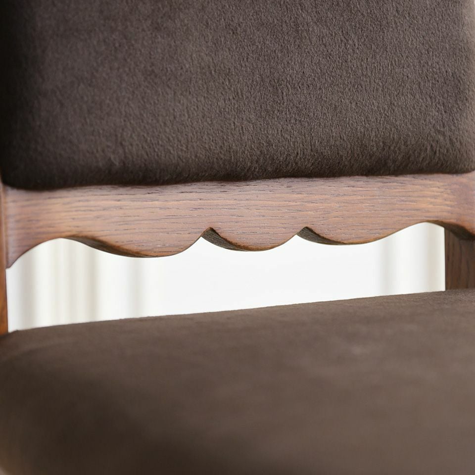 アンティーク調 ダイニングチェア 英国調 椅子 オーク材 高級 画像13