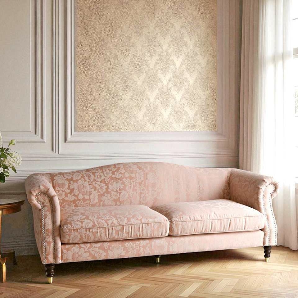 ヨーロピアン クラシック 姫系 ロココ調 3人掛けソファ 3Pソファ 画像2