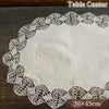 テーブルセンター オーバル テーブルリネン 敷物 レース 画像1サムネイル