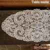 テーブルセンター オーバル テーブルリネン 敷物 レース 画像1サムネイル
