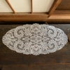 テーブルセンター オーバル テーブルリネン 敷物 レース 画像4