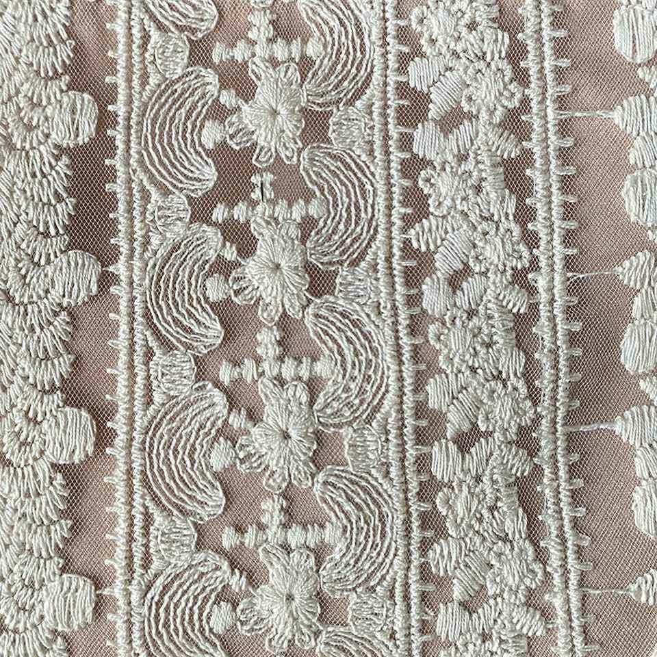 フラットポーチ ポーチ 化粧ポーチ 旅行用 レース 画像2