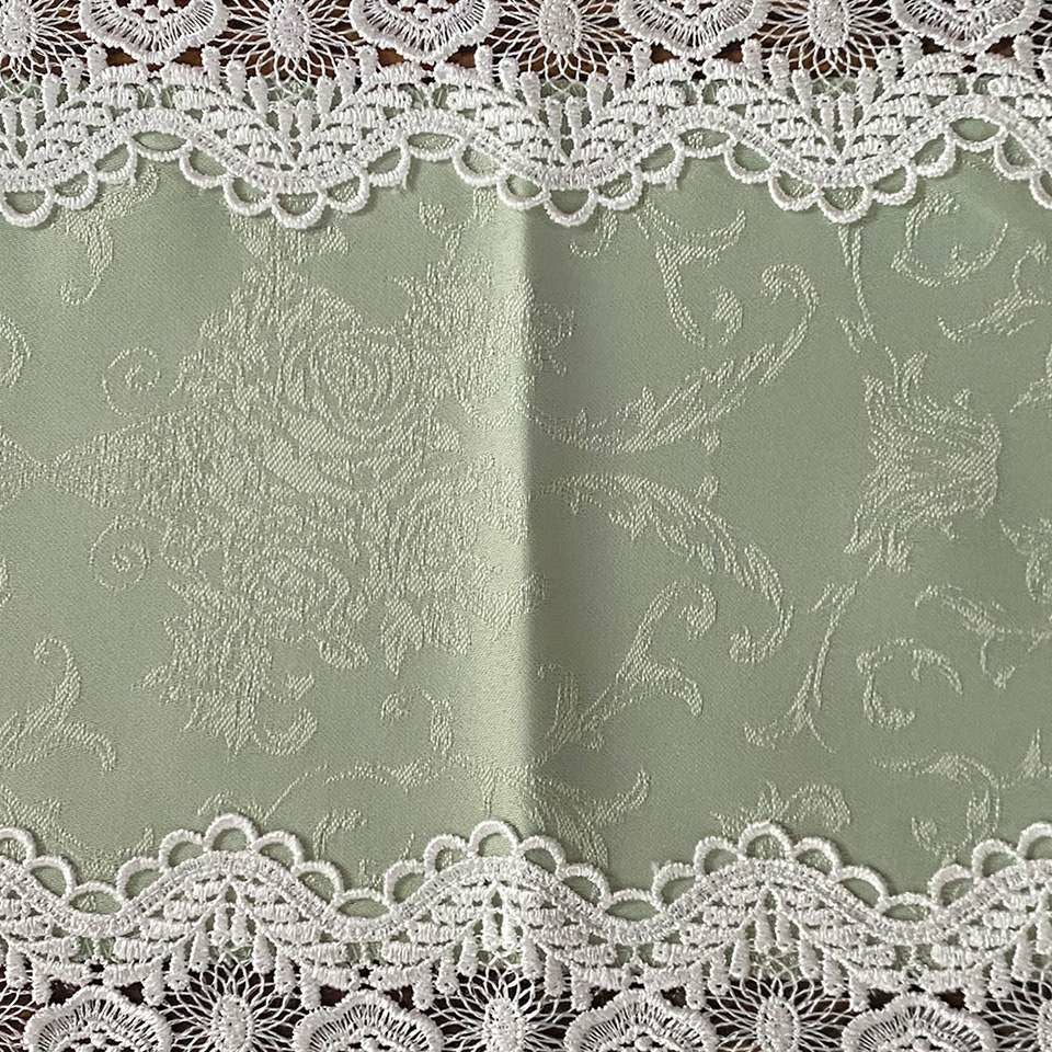 テーブルセンター 長方形 テーブルリネン 敷物 レース 画像3