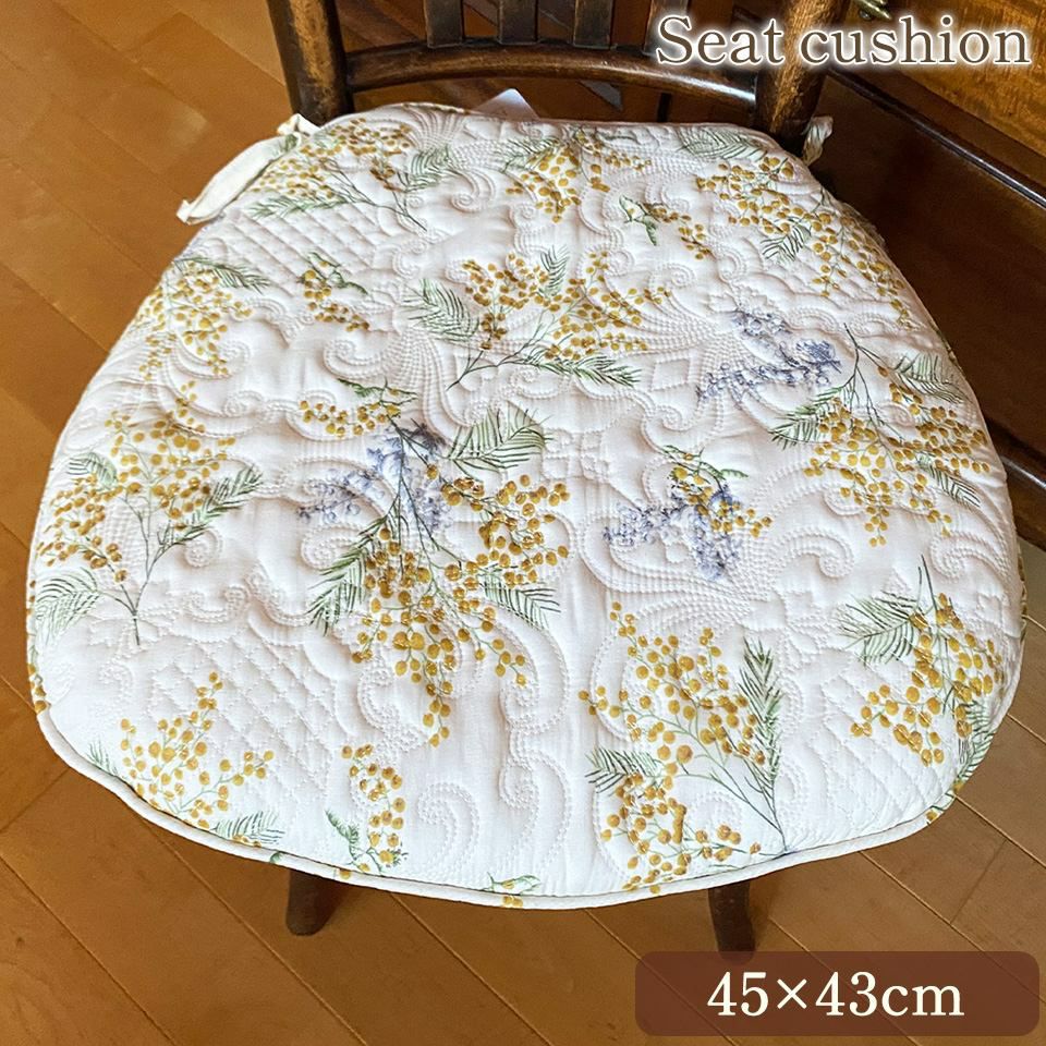 バテイシートクッション シートクッション 座面用 ホワイトキルト 画像1サムネイル