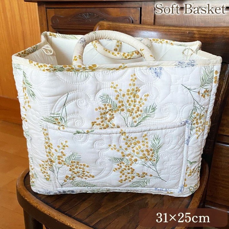 ソフトバスケット バッグ 鞄 トートバッグ サブバッグ 画像1サムネイル