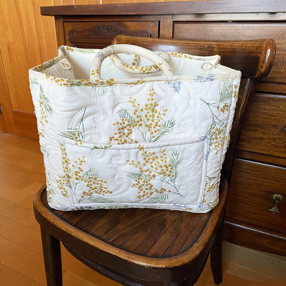 ソフトバスケット バッグ 鞄 トートバッグ サブバッグ 画像4