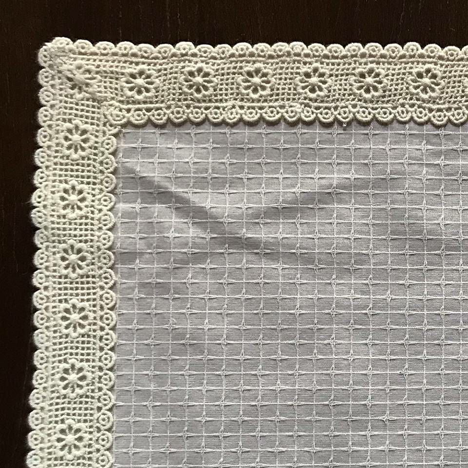 テーブルセンター 敷物 ピンク ファブリック レース 刺繍 インテリア雑貨 画像2