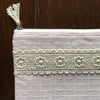フラットポーチ 化粧ポーチ ピンク ファブリック レース 刺繍 ファッション雑貨 画像2