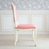 ロココ調 アントワネット ダイニングチェア ピンク 猫脚 画像5