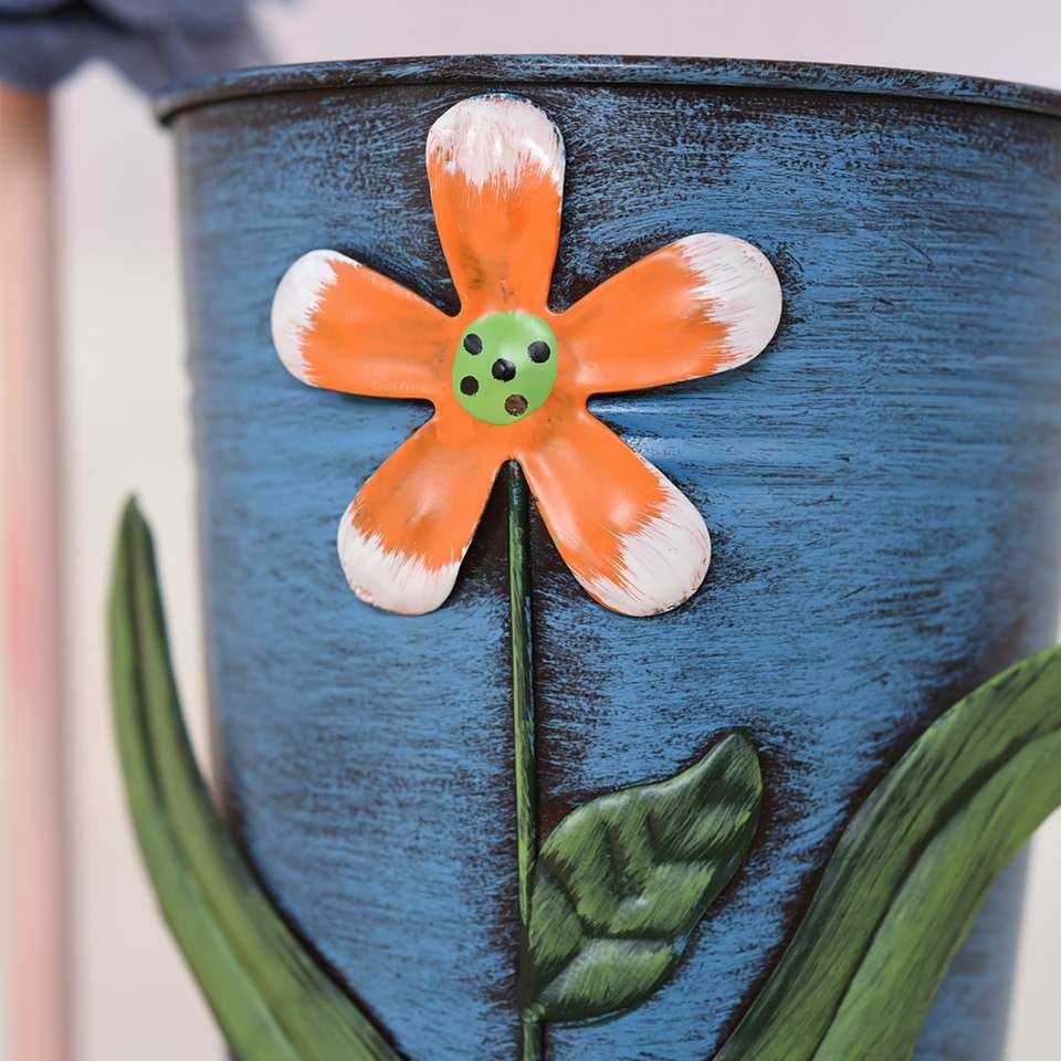 ヨーロピアン ガーデニング オブジェ 花便りの少女 画像14