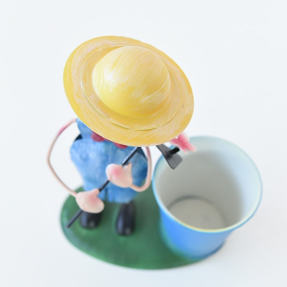 ヨーロピアン ガーデニング オブジェ ミニ 庭仕事の少年 画像15