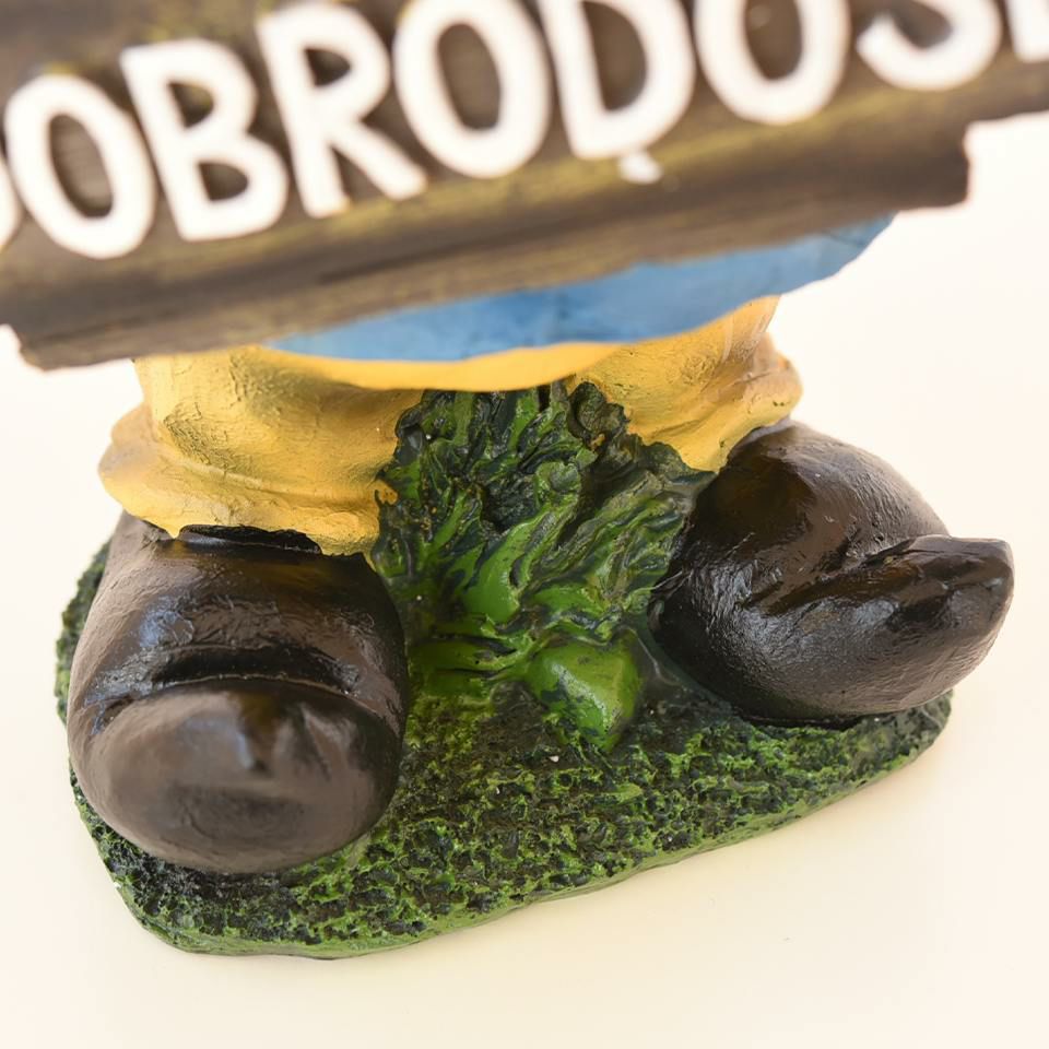 ガーデニング オブジェ ウェルカムドワーフ パープル 画像12