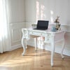 ロココ調 デスク ホワイト 机 画像2