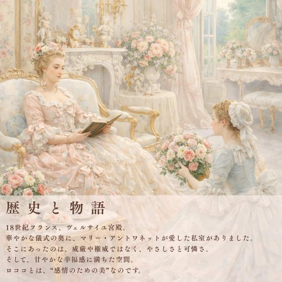 ロココ調 ROCOCOアントワネット ベッドルーム3点セット 画像3