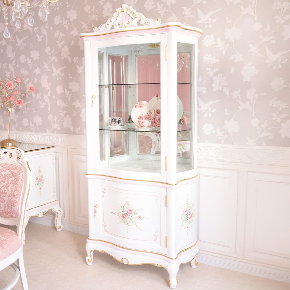 ロココ調 ROCOCOアントワネット 収納家具2点セット 画像5