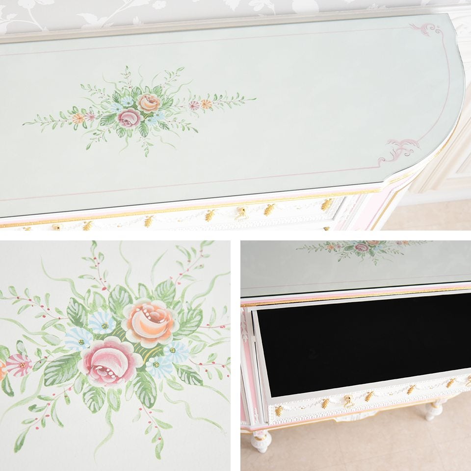 ロココ調 ROCOCOアントワネット 収納家具2点セット 画像9