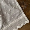 カフェカーテン カーテン オフホワイト レース チュールレース 刺繍 画像2