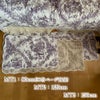 マット 敷物 長方形 布製 トワルドジュイ リバーシブル マルチキルト 画像2